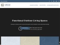 Website Screenshot Groves Stoneworks