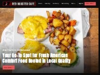 Website Screenshot Old Town Red Rooster Cafe