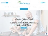 Website Screenshot Vital Wellness Center