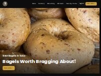 Website Screenshot New York Bagel Cafe