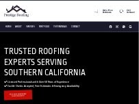 Website Screenshot Prestige Roofing