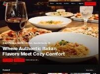 Website Screenshot Volare Restaurant