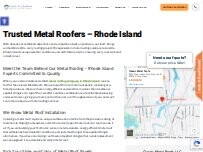 Website Screenshot Classic Metal Roofs
