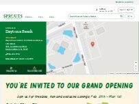 Website Screenshot Sprouts Farmers Market