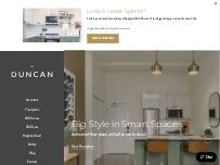 Website Screenshot The Duncan - West Loop