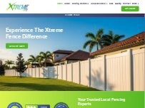 Website Screenshot Xtreme Fence