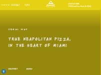 Website Screenshot 'O Munaciello Coral Way