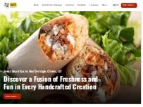 Website Screenshot Sweeto Burrito--Orem
