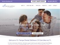 Website Screenshot Tampa Dental Wellness of Carrollwood | Restorative, Cosmetic, Dental Implants & General Dentist Tampa