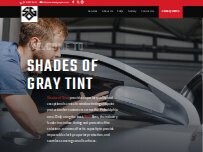 Website Screenshot Shades of Gray Window Tinting