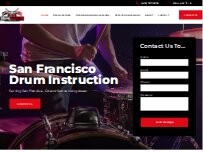 Website Screenshot Drums Made Fun Drum Lessons