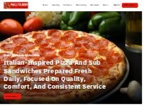 Website Screenshot Philly's Best Pizza & Subs, Columbia MD