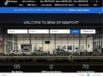 Website Screenshot BMW of Newport a Grieco Family Company