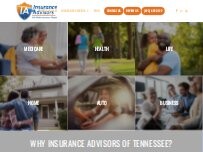 Website Screenshot Insurance Advisors of Tennessee