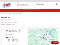 Website Screenshot Gateway Tire & Service Center