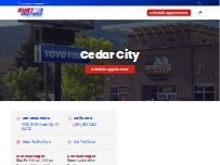 Website Screenshot The Tire Company
