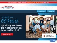 Website Screenshot Broadview Heating Air Conditioning and Electrical