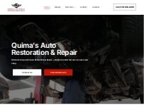 Website Screenshot Quima's Auto Restoration & Repair