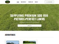 Website Screenshot Cagle Sod Farm