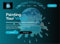 Website Screenshot Painting Your World