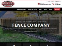 Website Screenshot Sieler Fence Company