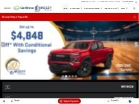 Website Screenshot Mossy of Picayune - GMC