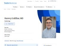 Website Screenshot Harvey Goldfine, MD