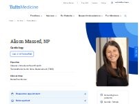 Website Screenshot Alison  Massed, NP