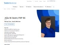Website Screenshot Julia M. Dante, FNP-BC