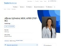 Website Screenshot Allison Sylvester, MSN, APRN (FNP-BC)