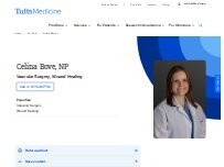 Website Screenshot Celina Bove, NP