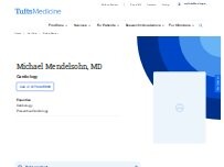 Website Screenshot Michael Mendelsohn, MD