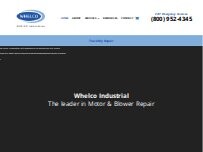 Website Screenshot Whelco Industrial