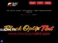 Website Screenshot Black Optix Tint