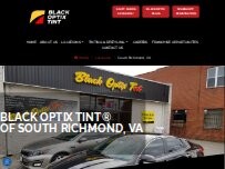 Website Screenshot Black Optix Tint