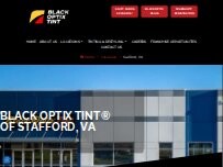 Website Screenshot Black Optix Tint - Window Tints, PPF, Ceramic Coating, And Car Vinyl Wraps