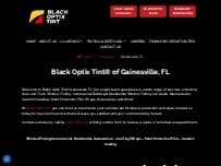 Website Screenshot Black Optix Tint