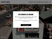 Website Screenshot Happy Wok