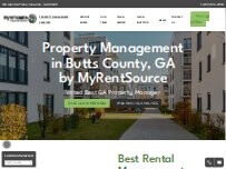 Website Screenshot MRS Property Management Butts County