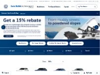 Website Screenshot Lou Sobh Volkswagen of Athens