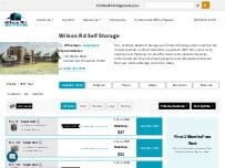 Website Screenshot Wilson Road Self Storage