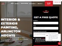 Website Screenshot A Plus Decorating Inc