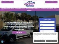 Website Screenshot Meesh Transportation