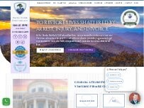 Website Screenshot Banks, Stubbs & McFarland LLP