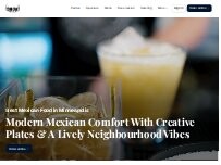 Website Screenshot Sonora Grill