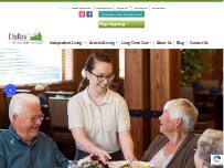 Website Screenshot Dallas Retirement Village