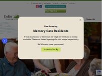 Website Screenshot Dallas Retirement Village