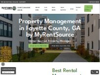 Website Screenshot MRS Property Management Fayette County