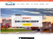 Website Screenshot Quad A Driving Academy