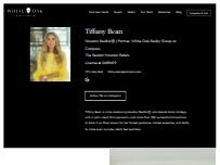 Website Screenshot Tiffany Bean - Houston Realtor® | Partner, White Oak Realty Group at Compass